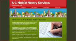 Desktop Screenshot of a-1mobilenotaryservices.com